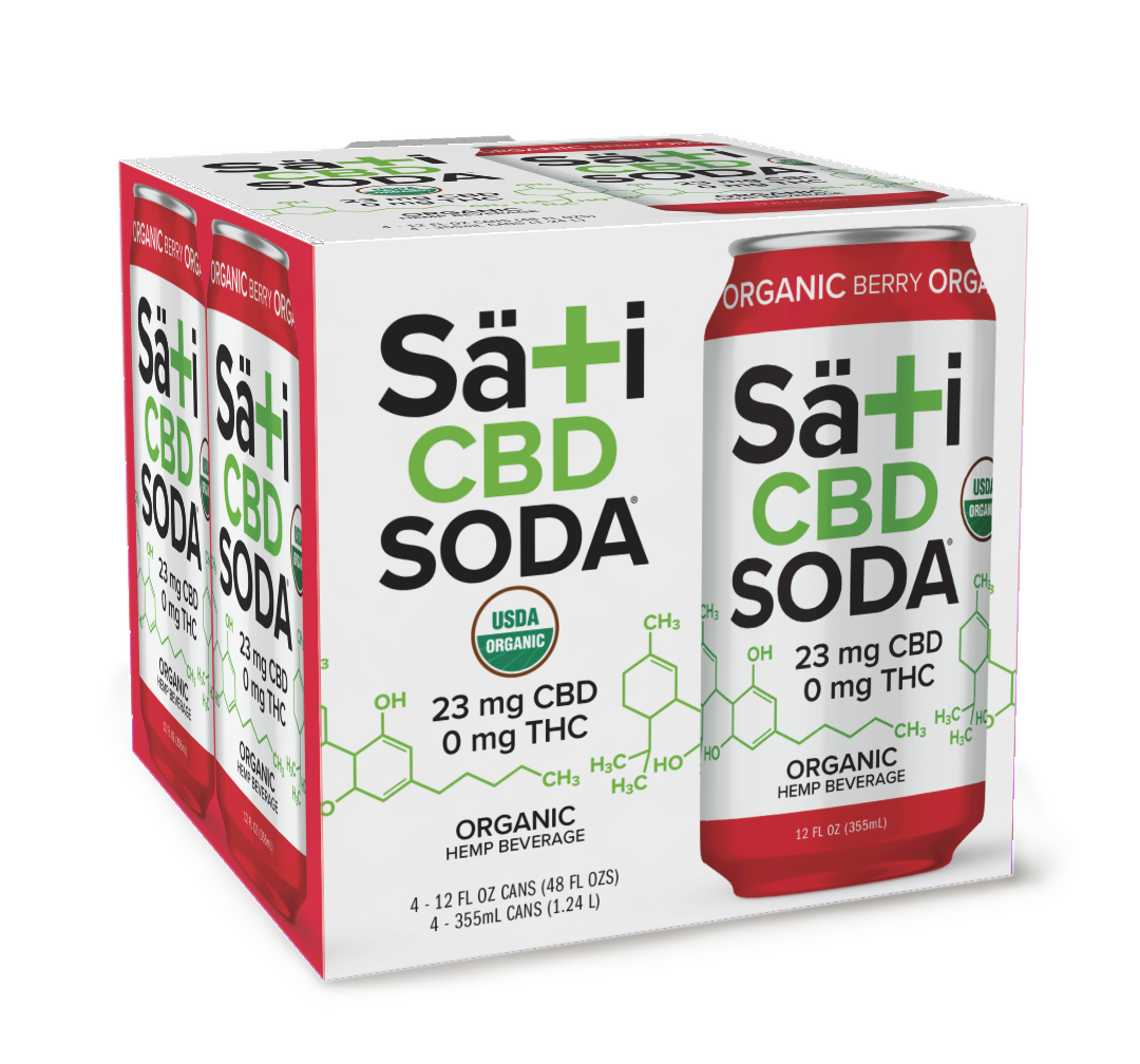Organic CBD Soda - BERRY
