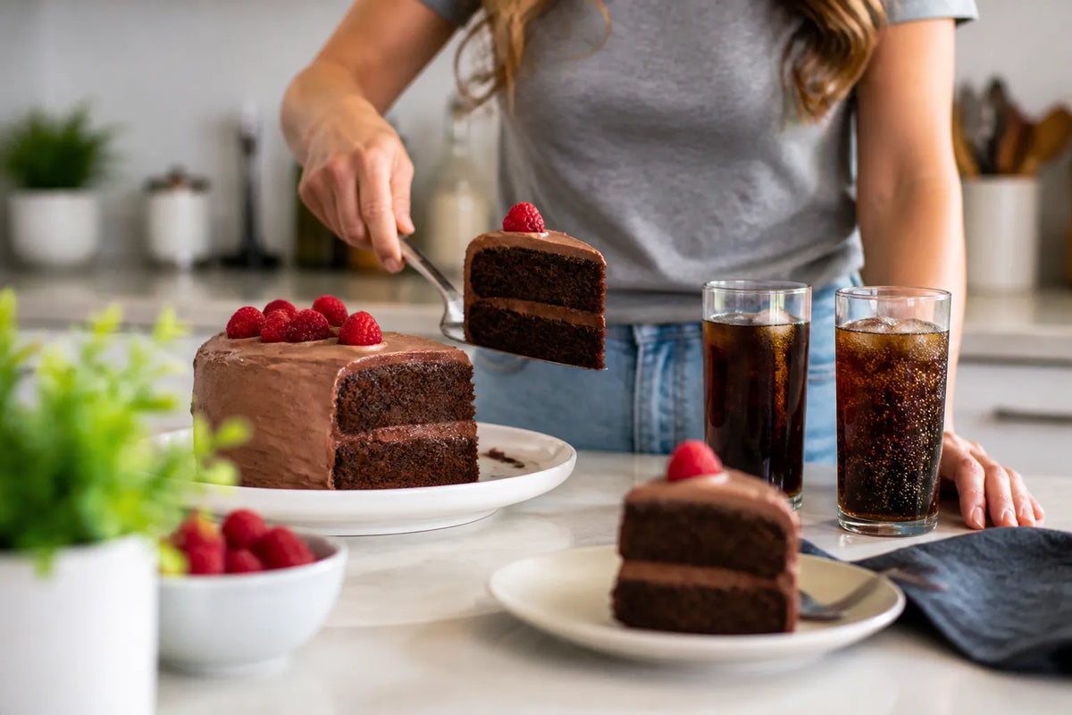 Zero Sugar Cake Mix with Diet Soda