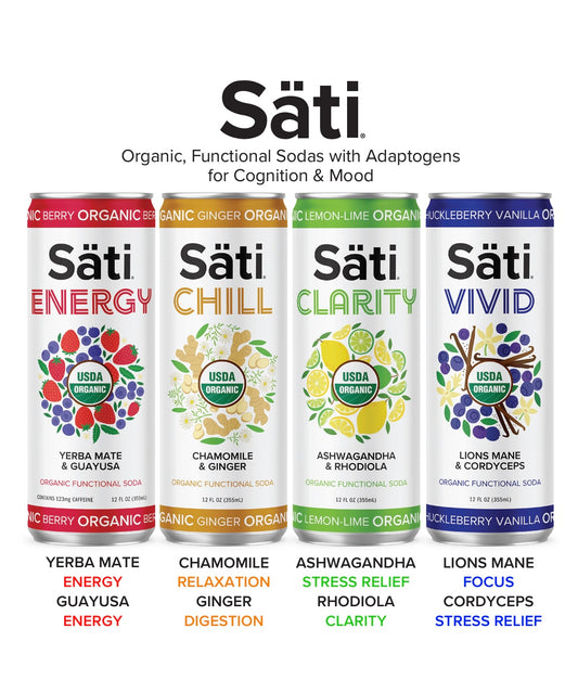 Säti Soda - Sleek Series Variety Pack