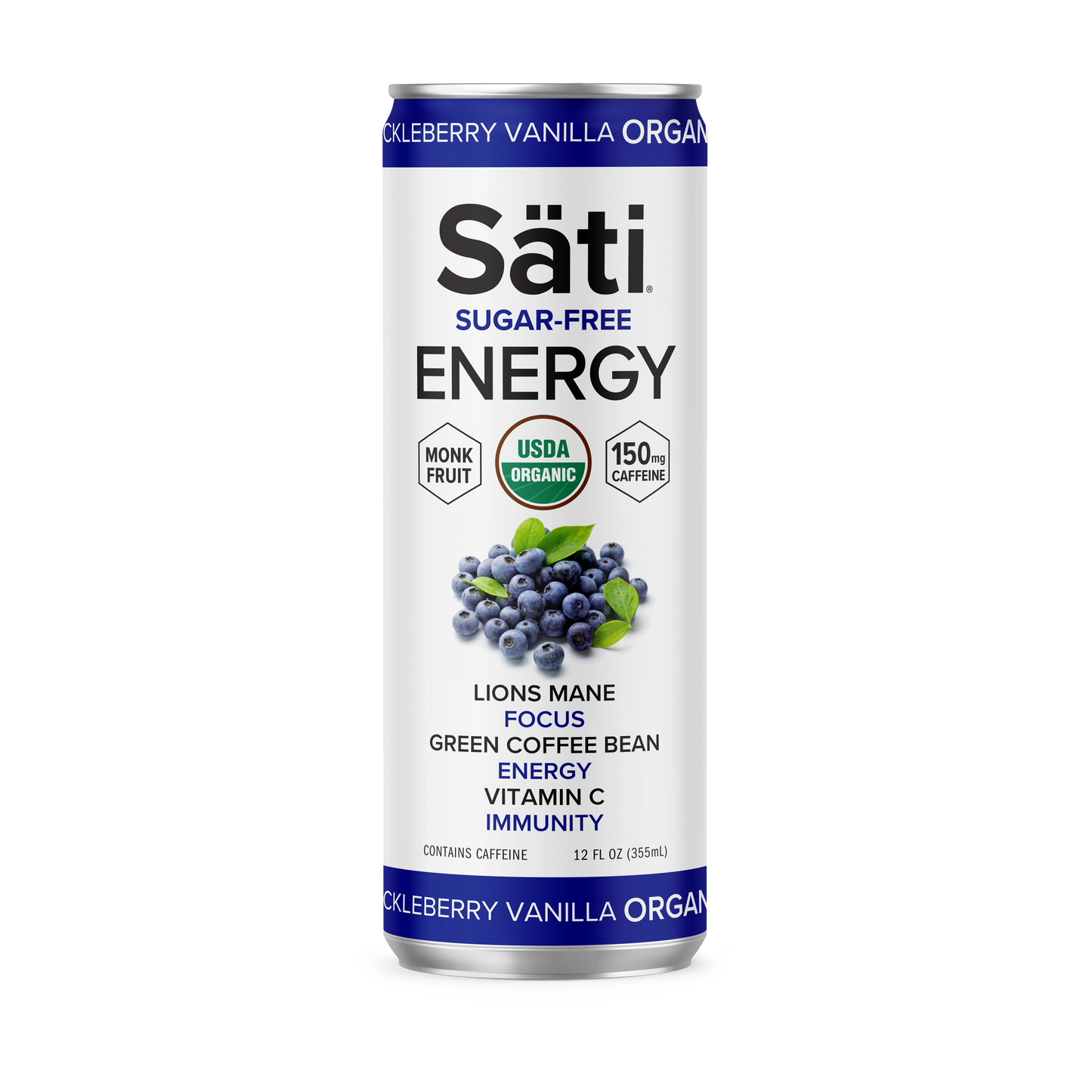 Säti Energy Organic Huckleberry Vanilla