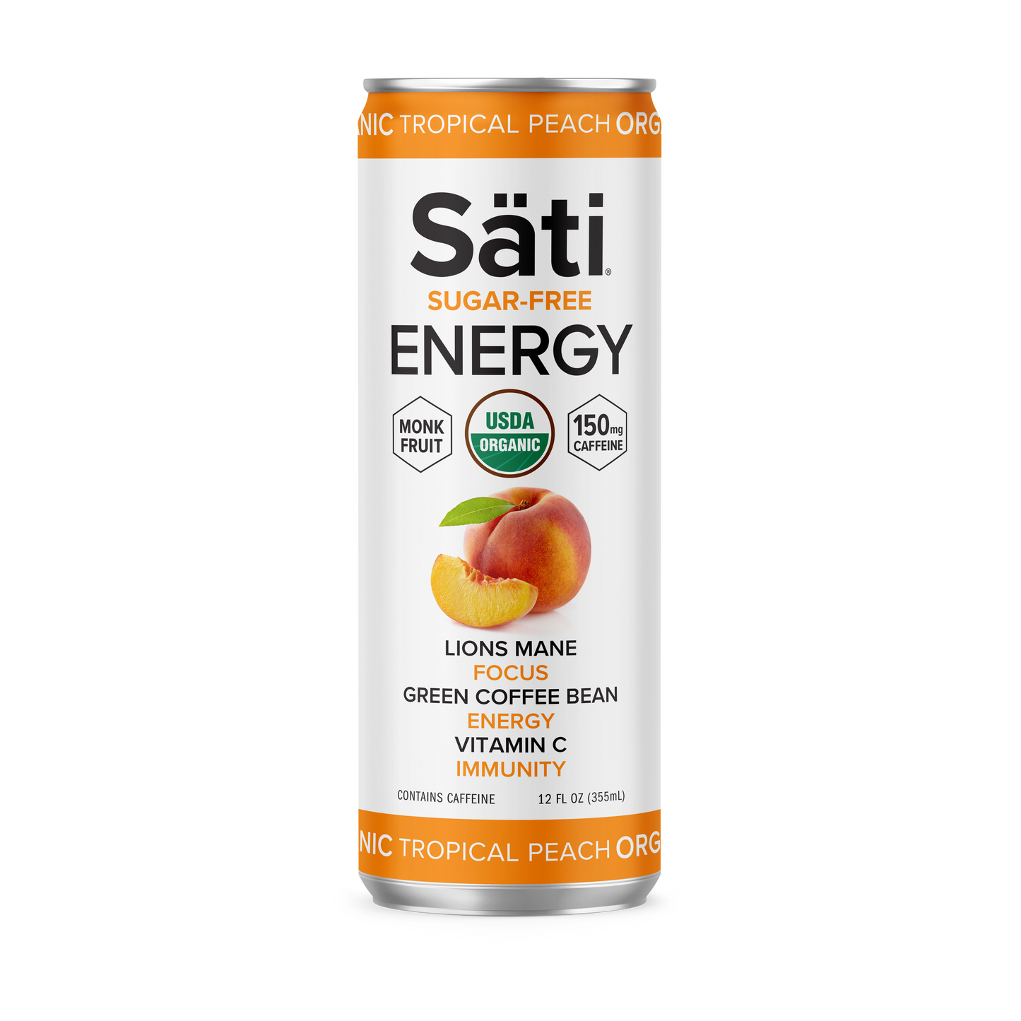 Säti Energy Organic Tropical Peach