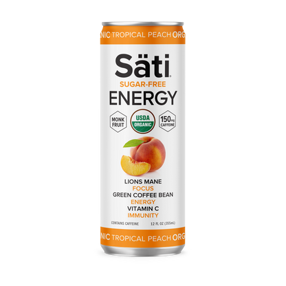 Säti Energy Organic Tropical Peach