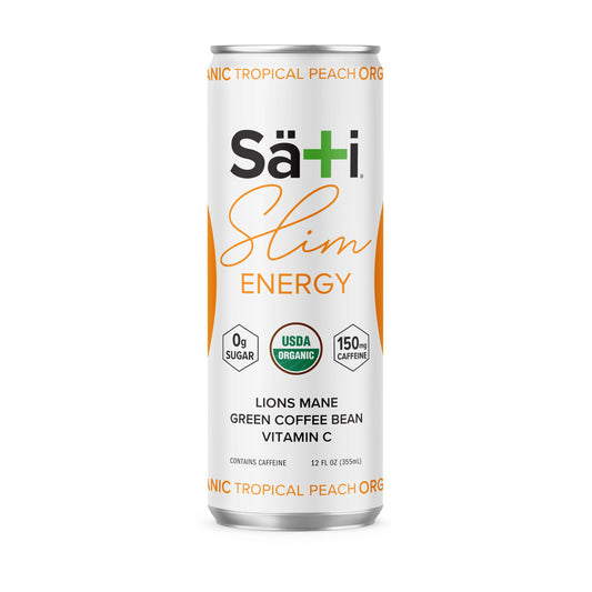 Sati Slim Organic Tropical Peach | 12 Pack