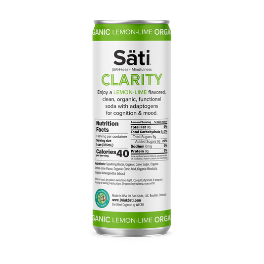 Säti CLARITY Lemon-Lime Soda