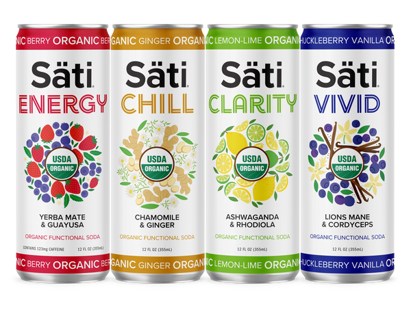 Säti Soda - Sleek Series Variety Pack