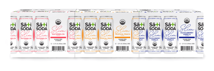 Sati Slim Variety | 12 Pack (Watermelon, Huckleberry Vanilla, Tropical Peach)