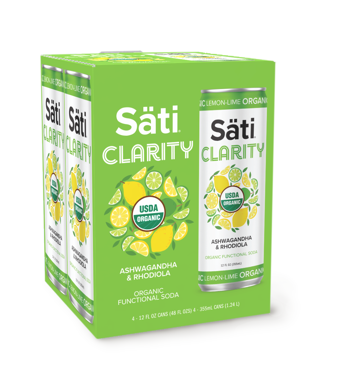 Säti CLARITY Lemon-Lime Soda