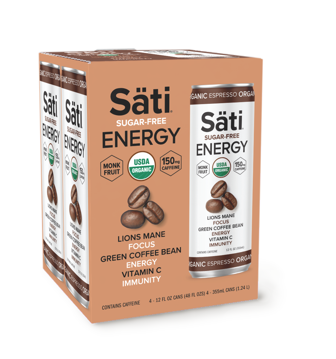Säti Energy Organic Espresso