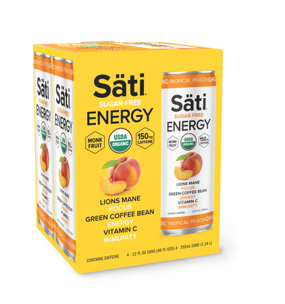 Säti Energy Organic Tropical Peach