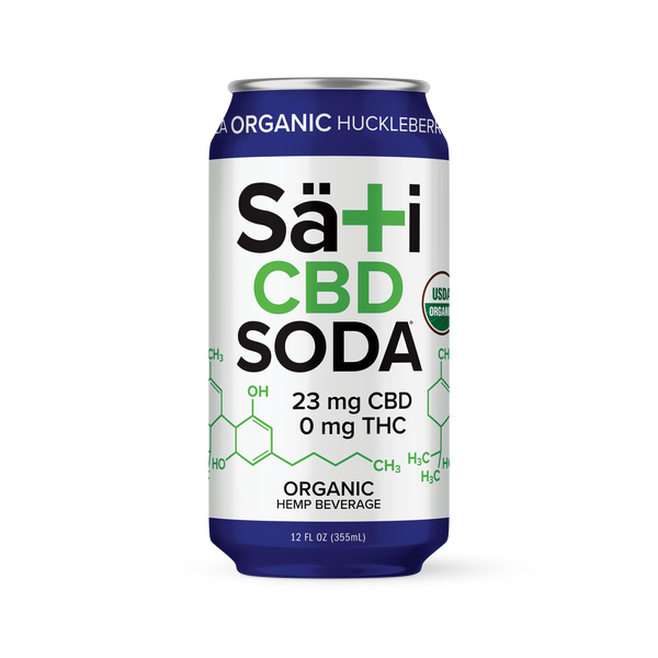 can of Säti Soda with blue and white label