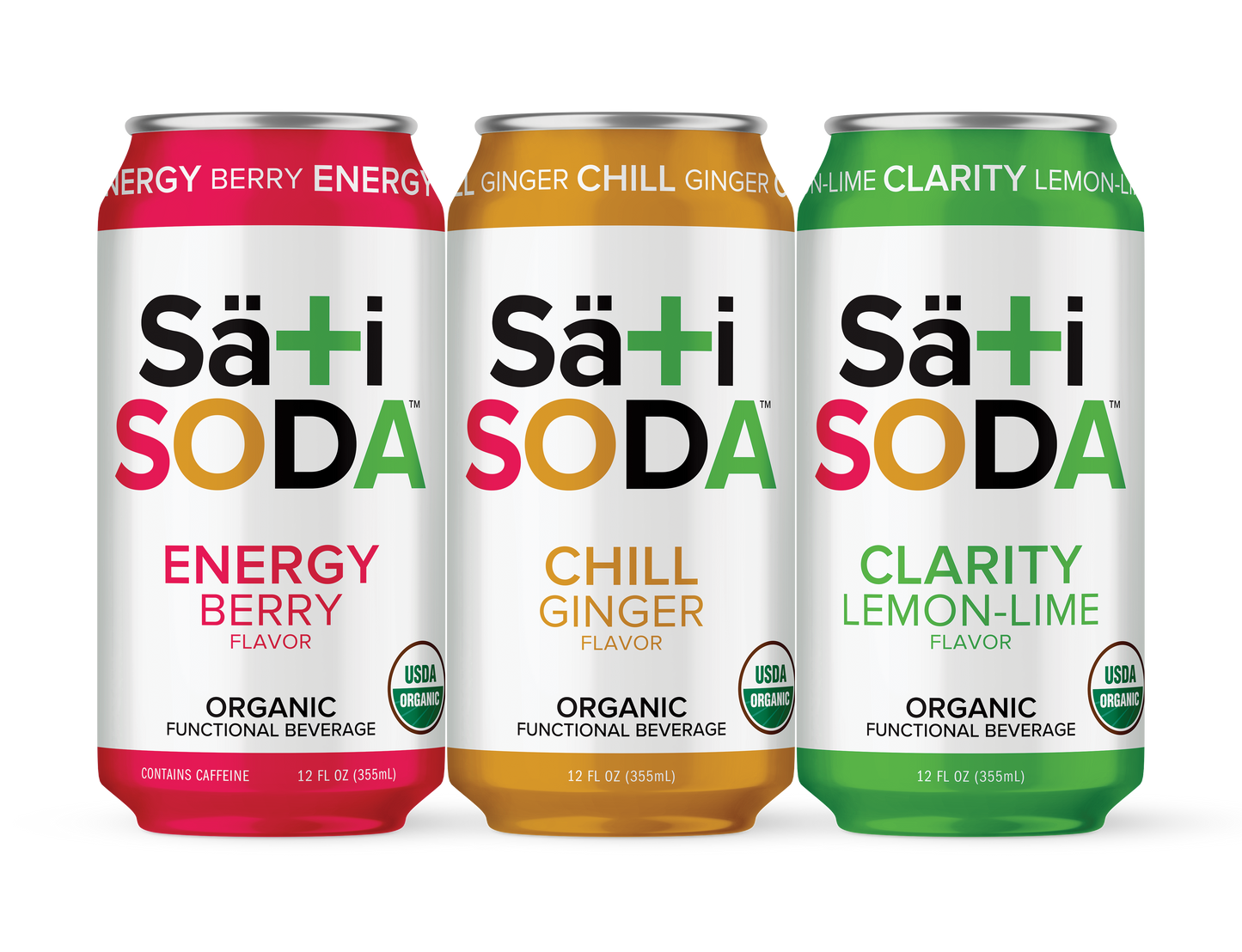 Organic Soda Variety | 12 Pack
