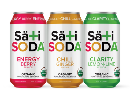 Organic Soda Variety | 12 Pack