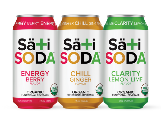 Organic Soda Variety | 12 Pack