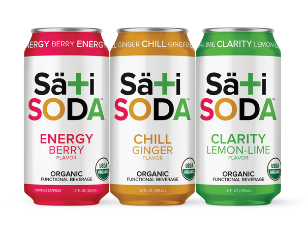 Organic Soda Variety | 12 Pack
