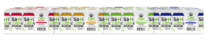 Organic CBD Soda Variety | 12 Pack