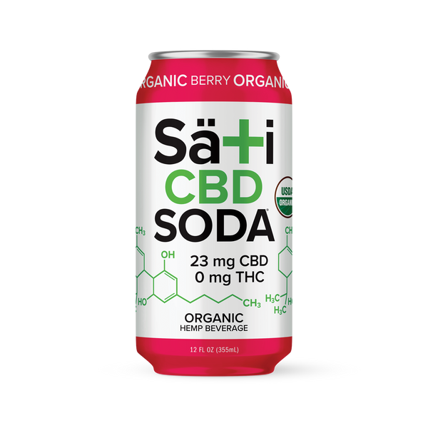 Organic CBD Soda - BERRY