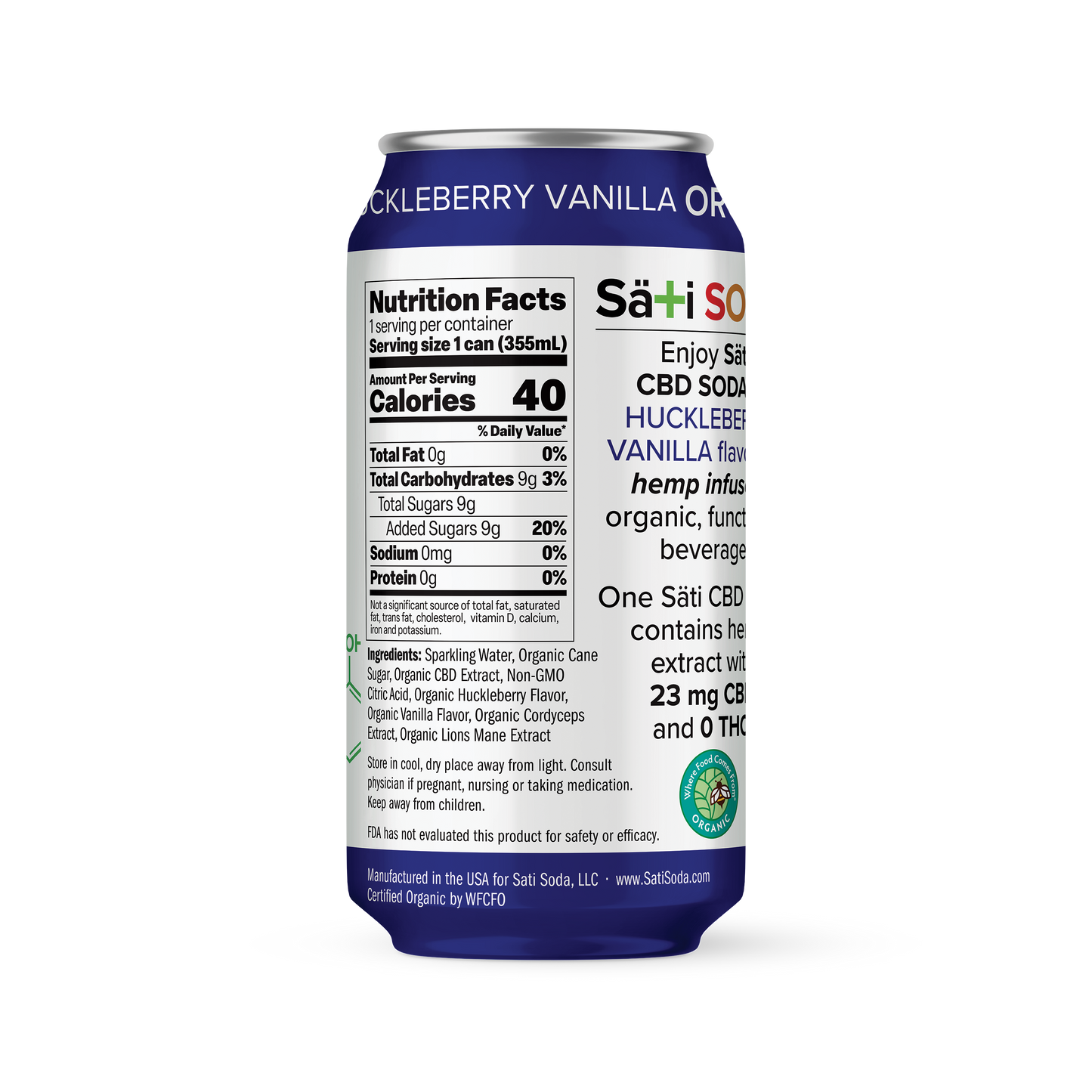 Organic CBD Soda Variety | 12 Pack