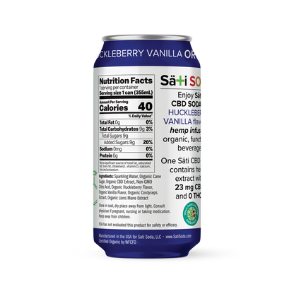 Organic CBD Soda Variety | 12 Pack