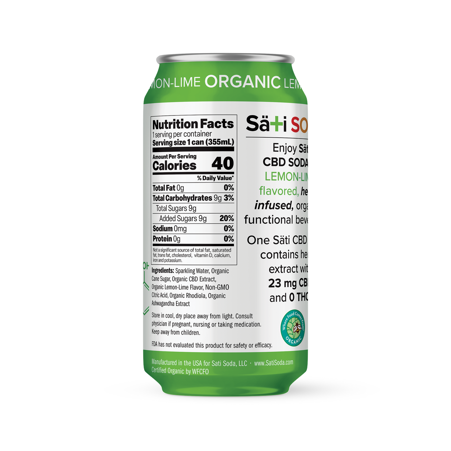 Organic CBD Soda Variety | 12 Pack